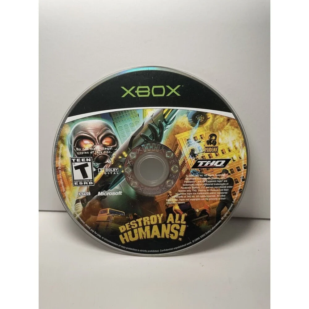 Destroy All Humans (Microsoft Original Xbox) Tested